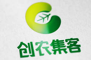 创农集客logo设计定稿,狗子28原创设计