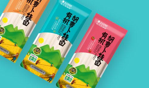 北大荒挂面包装设计·狗子28设计