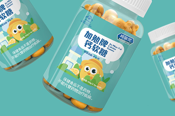 蓝帽软糖食品包装设计x狗子28设计