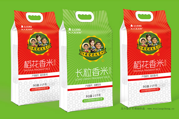 分享几款国内原创大米包装设计x狗子28设计