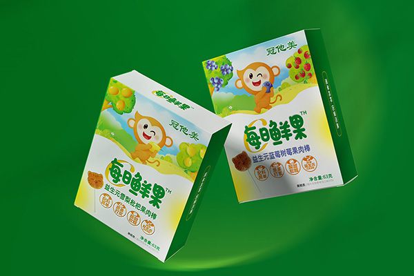 果肉棒儿童食品包装设计x狗子28设计