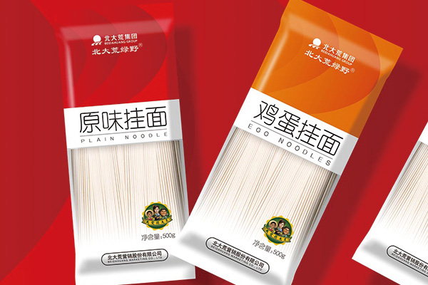 北大荒挂面包装设计x狗子28设计