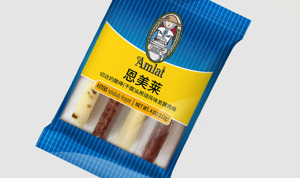 狗子28设计x恩美莱奶酪棒包装设计